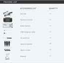 Drone profissional 4K com GPS