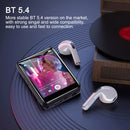Reprodutor MP3 de 128GB com Bluetooth 5.4 — Alta Fidelidade de Som HiFi
