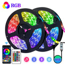 Fita de LED com controle