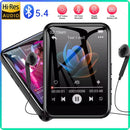 Reprodutor MP3 de 128GB com Bluetooth 5.4 — Alta Fidelidade de Som HiFi