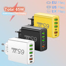 Carregador USB 65W