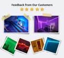 Fita de LED com controle