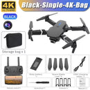 Drone E88 4K Wi-Fi FPV Dobrável com Câmera HD e Altitude Segura