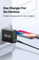 Carregador USB 65W
