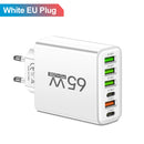 Carregador USB 65W