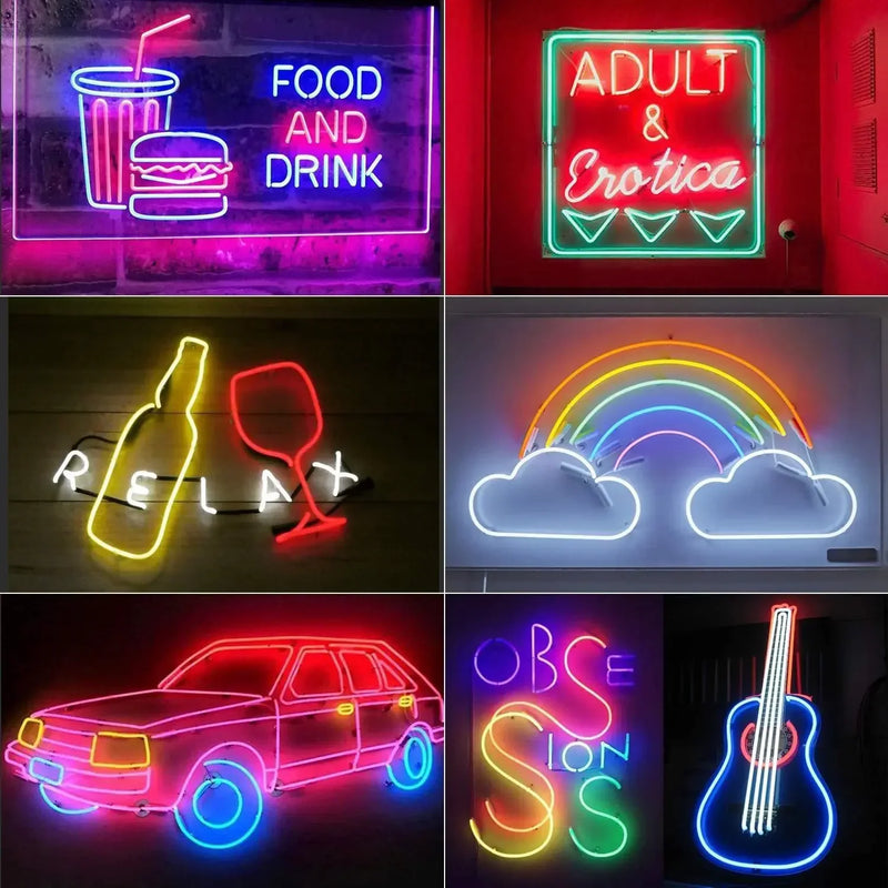 Fita LED Neon RGB – 1/2/3/5 Metros | IP65 à Prova d’Água | Controle Remoto via App Tuya | USB | Flexível para Decoração Residencial