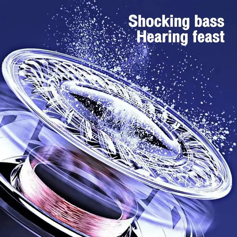 Alto-Falante Sem Fio , Rádio FM SUPER BASS BLUETOOTH Com Luzes LED Arco-Íris