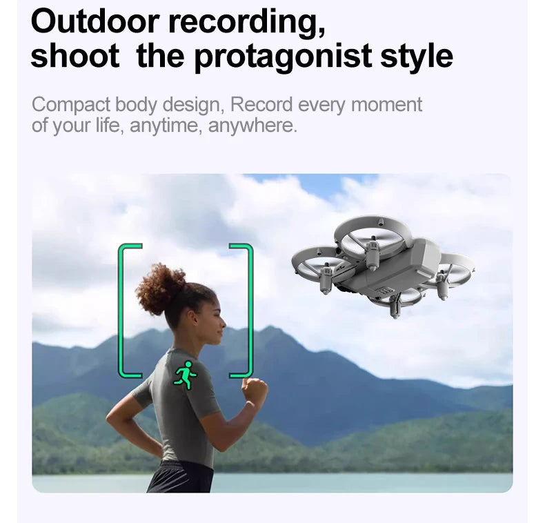 Drone GT3 MINI Original com Câmera Dupla 8K – Controle Remoto, GPS e Fotografia Aérea Profissional