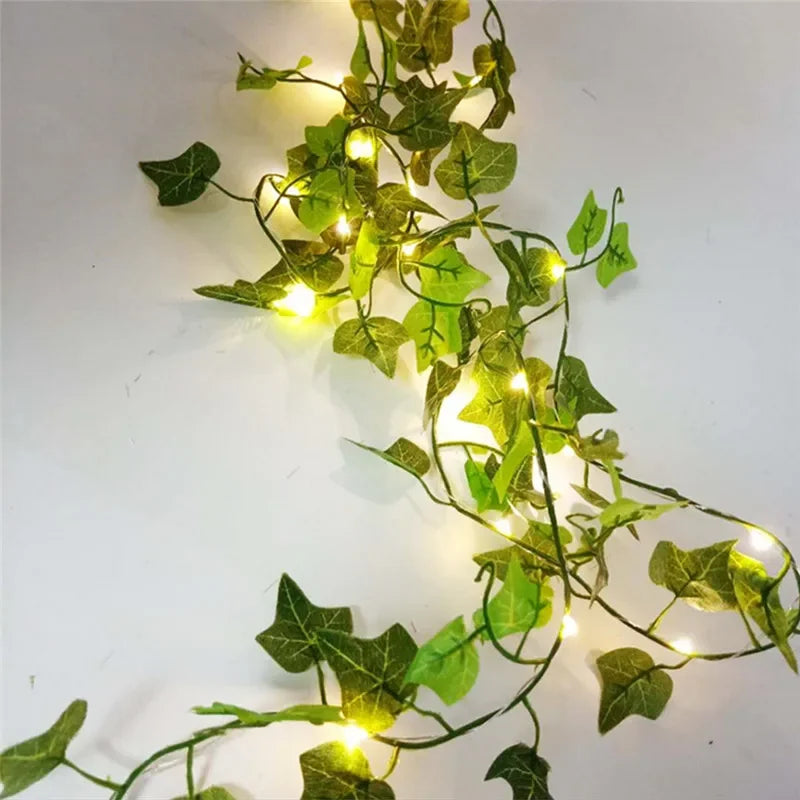 Luz artificial de videira com led