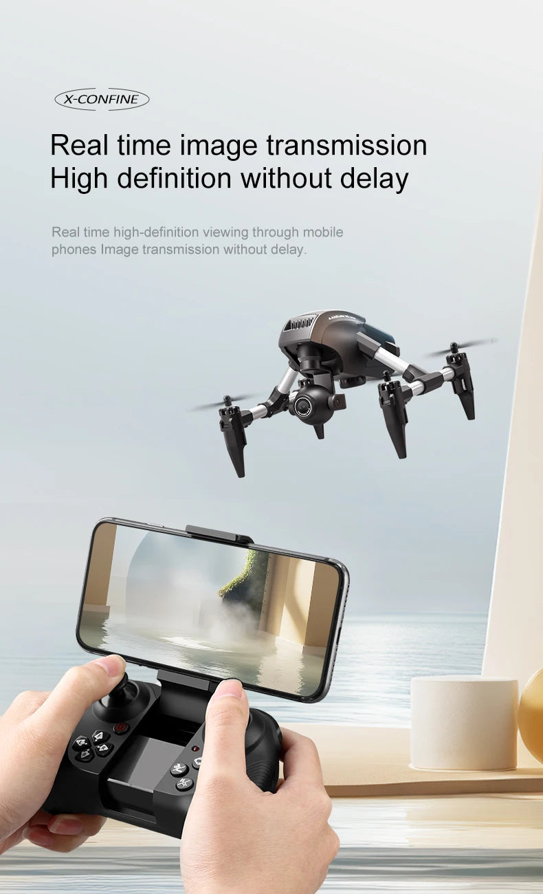 Drone 4DRC V42 Mini – Profissional com Câmera Dupla 8K HD, FPV e Wi-Fi