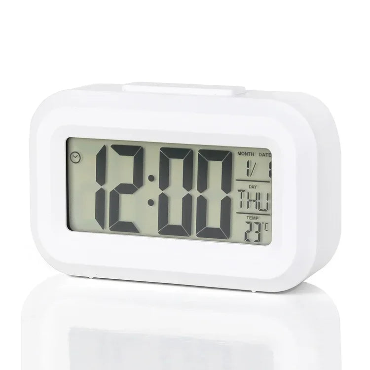 Relógio de Mesa Digital Inteligente com Sensor de Temperatura