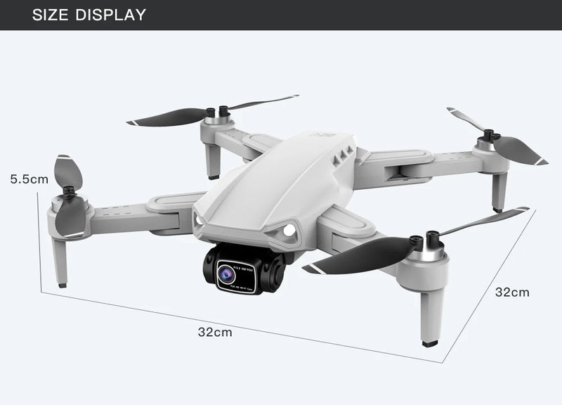 Drone profissional 4K com GPS
