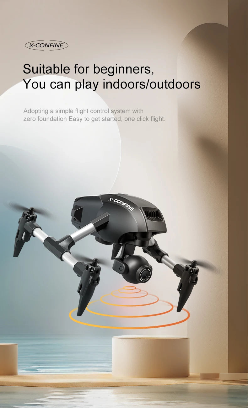 Drone 4DRC V42 Mini – Profissional com Câmera Dupla 8K HD, FPV e Wi-Fi