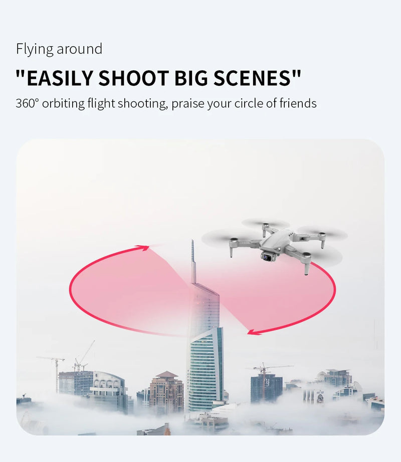 Drone profissional 4K com GPS