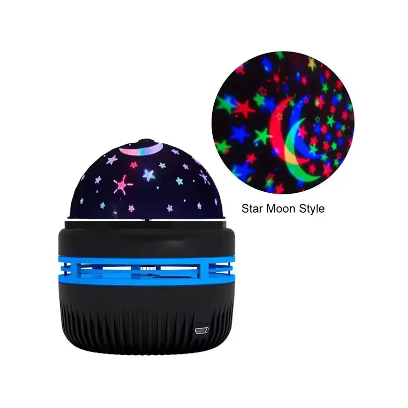 Projetor de led céu estrelado