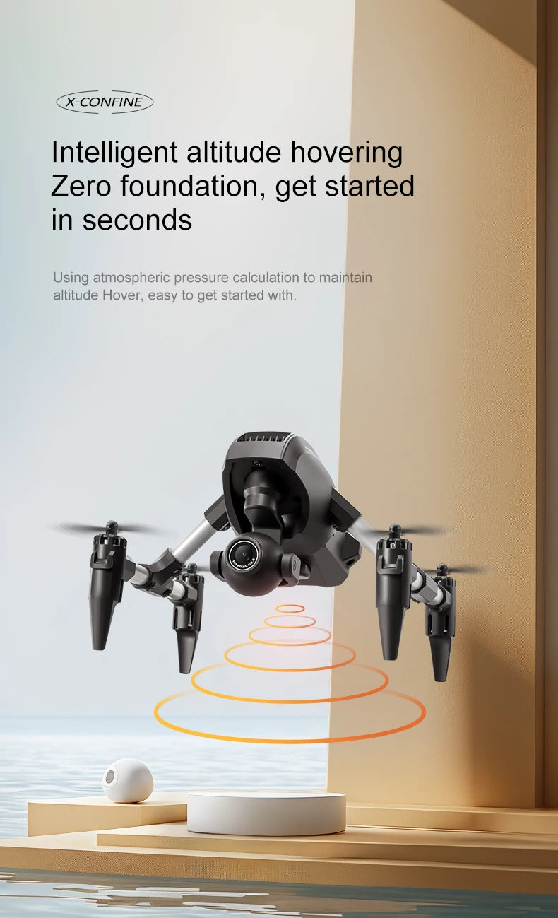 Drone 4DRC V42 Mini – Profissional com Câmera Dupla 8K HD, FPV e Wi-Fi