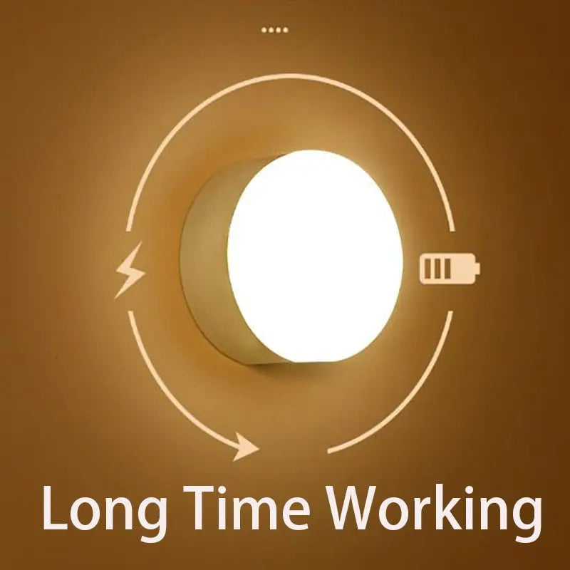 Lampada de led noturna com sensor de presença