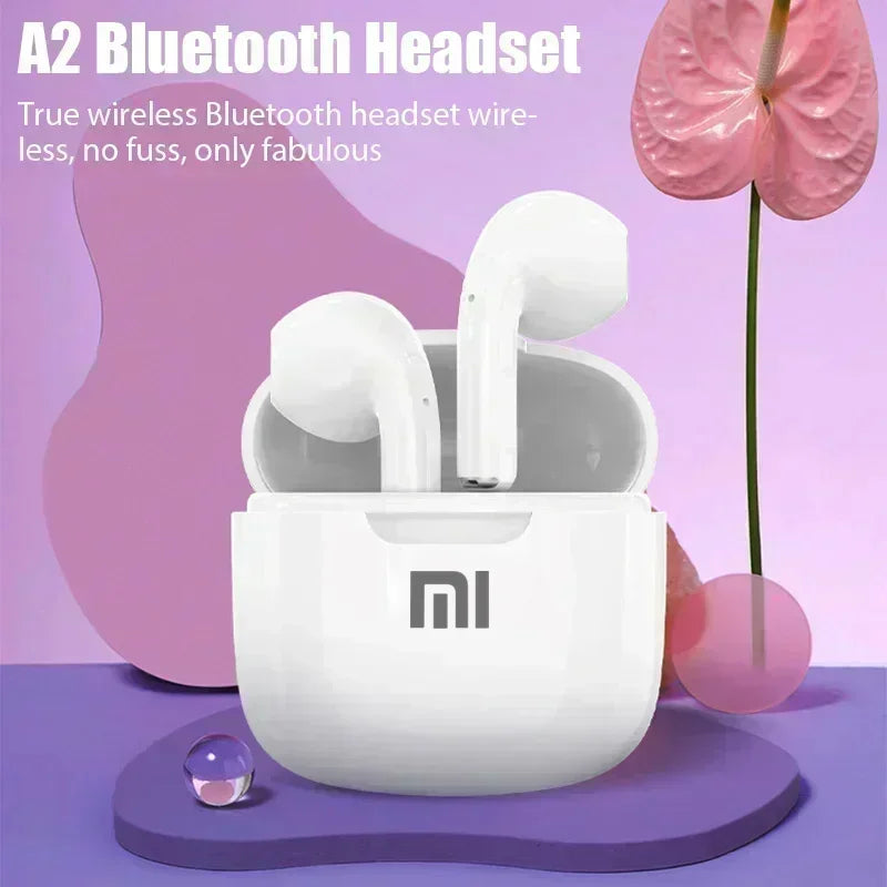 Fone de Ouvido Original Xiaomi A2 TWS – Bluetooth, 9D Hi-Fi, Som Estéreo de Alta Qualidade